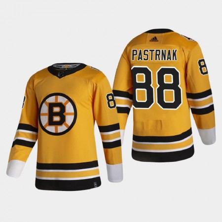 Herren Eishockey Boston Bruins Trikot David Pastrnak 88 2020-21 Reverse Retro Authentic